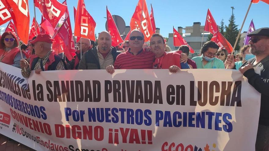 CCOO acusa a la patronal de hospitales privados de actuar de &quot;mala fe&quot; en el conflicto con sus trabajadores