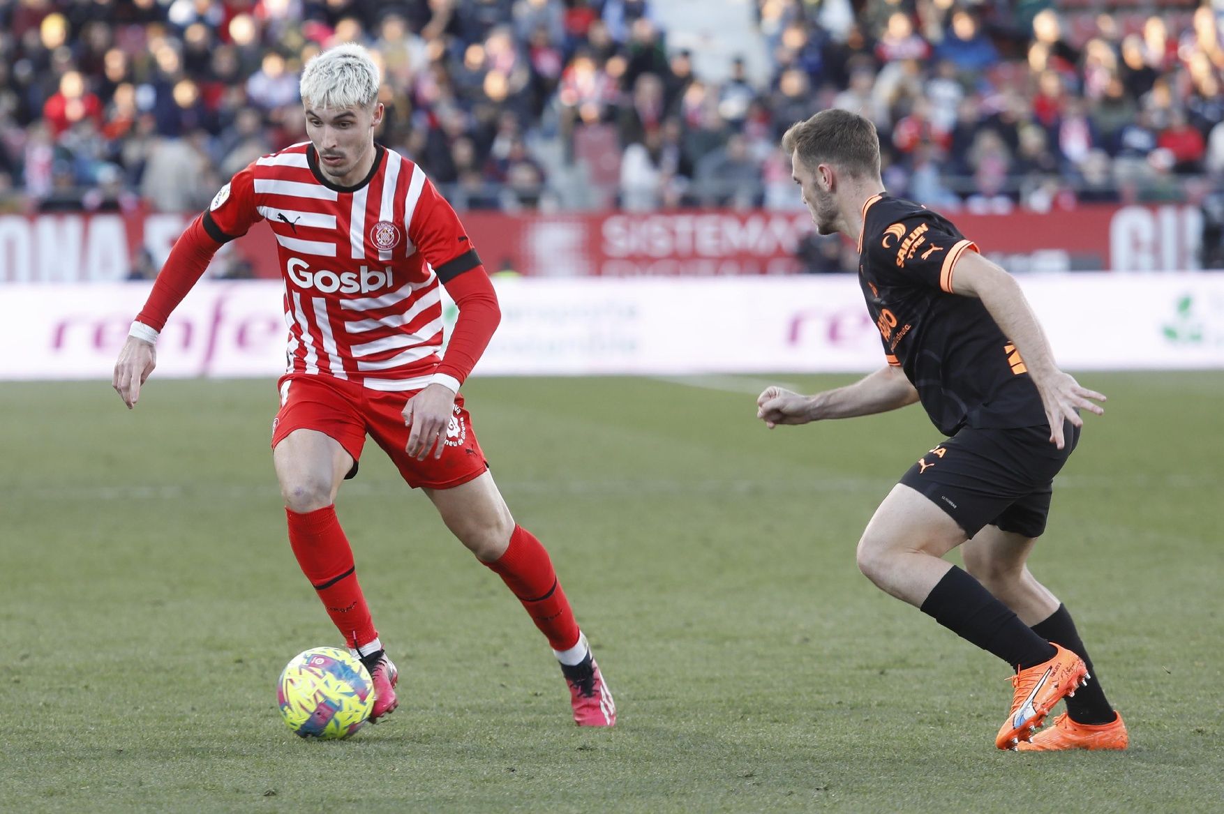 Totes les imatges del partit del Girona contra el València