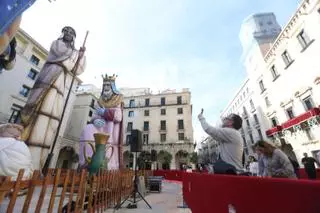 El belén gigante del Ayuntamiento de Alicante adelante su fecha de inauguración esta Navidad