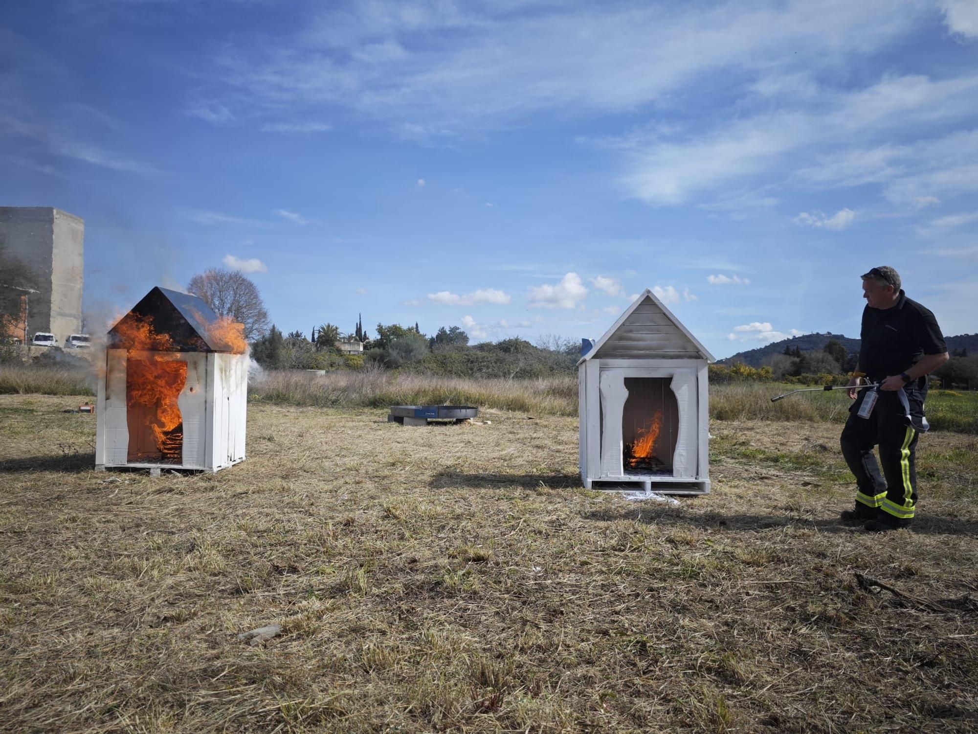 FOTOS | Estos son los materiales para prevenir incendios
