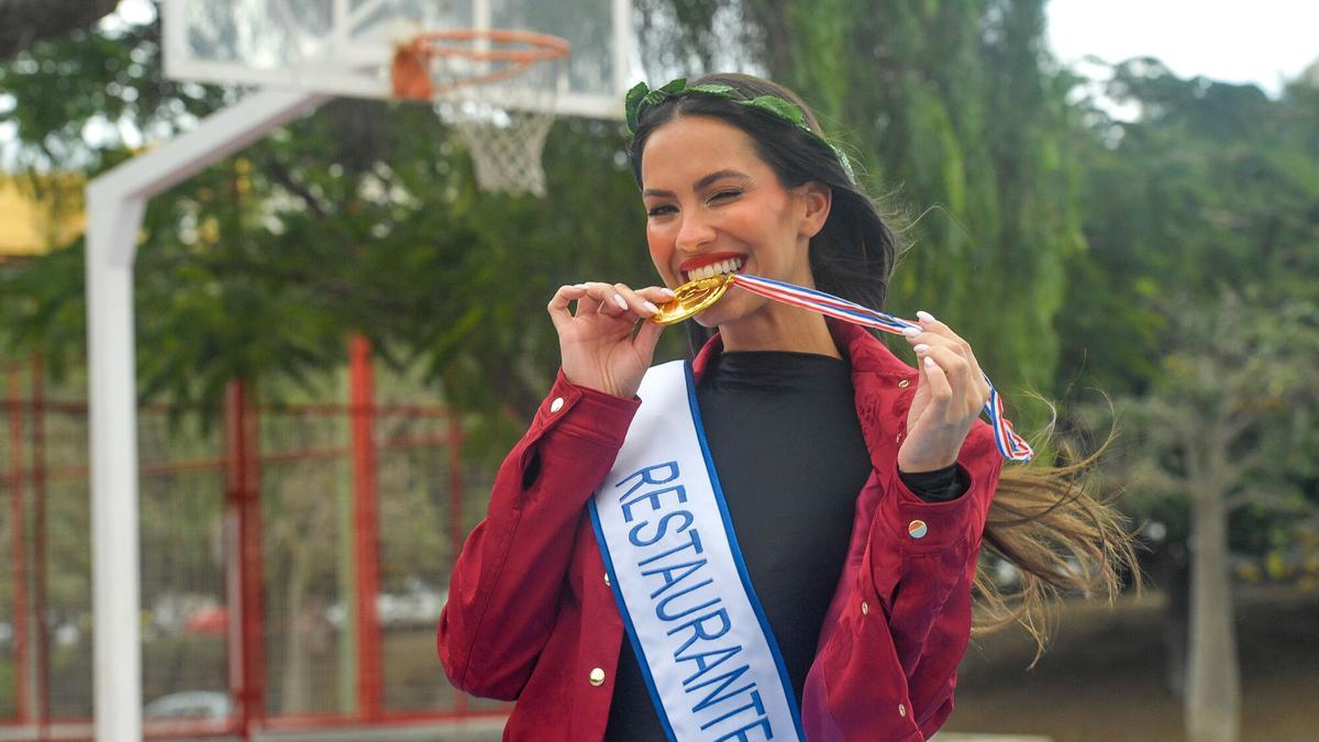 Coral Gutiérrez, candidata a Reina del Carnaval de Las Palmas de Gran Canaria