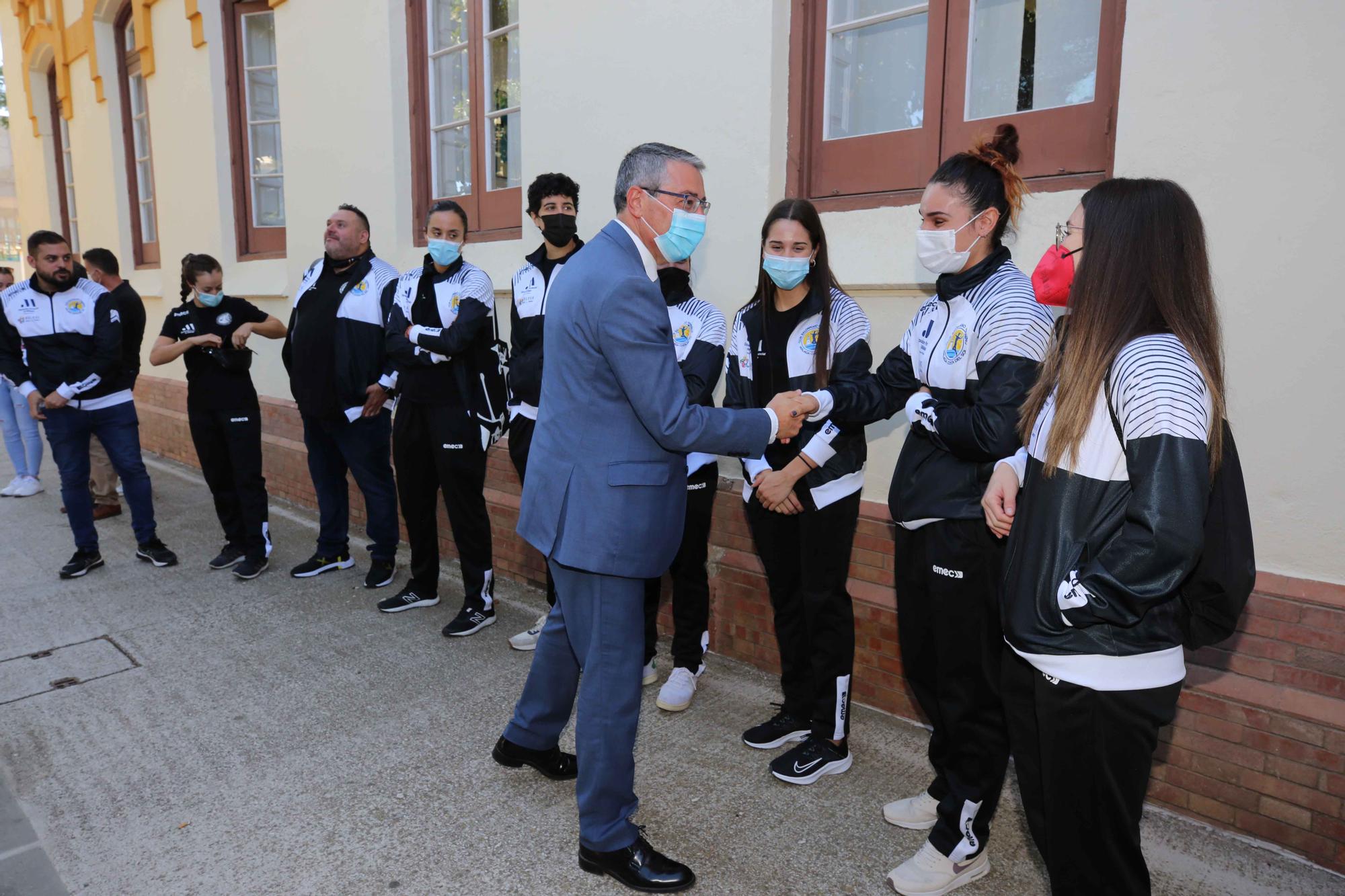 El Balonmano Málaga Costa del Sol estrena autobús