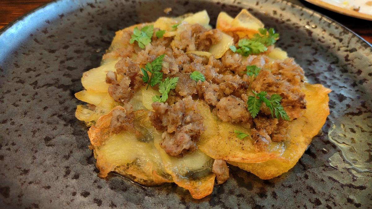 La carne de 'perol' con patatas de Vii.