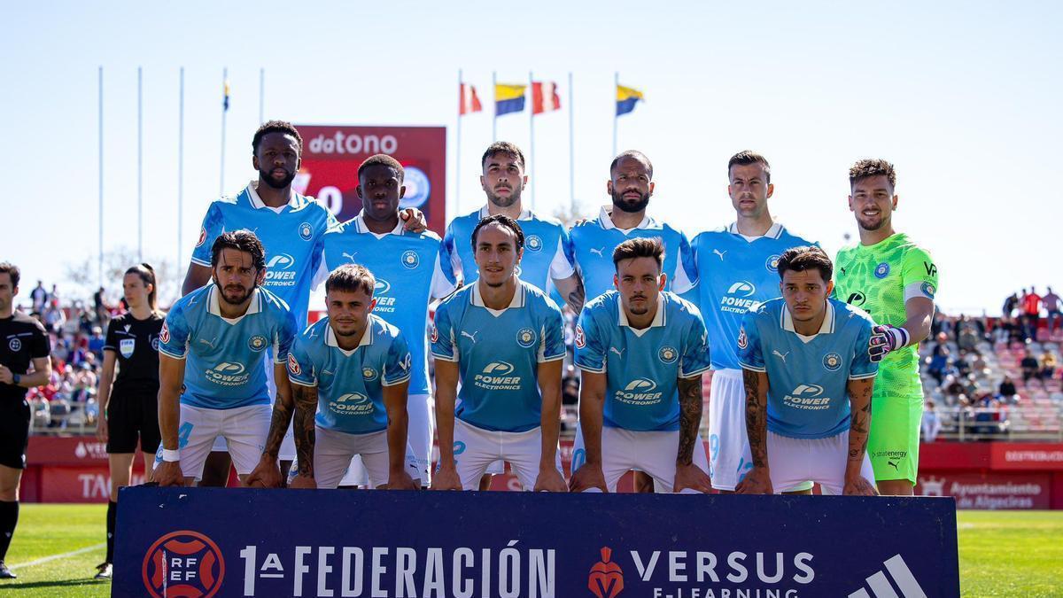El once titular de la UD Ibiza ante el Algeciras