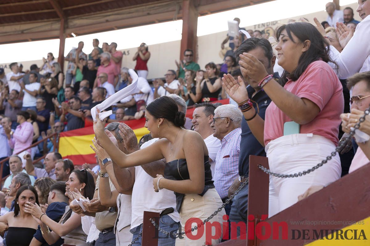 Corrida de toros en Abarán (El Fandi, Emilio de Justo, El Payo)