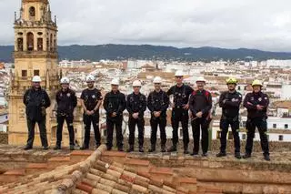 Bomberos de París analizan por segunda vez en Córdoba el sistema de autoprotección de la Mezquita-Catedral