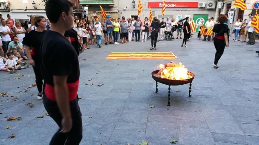 FOTOGALERIA | Sant Vicenç rep l&#039;arribada de la Flama del Canigó