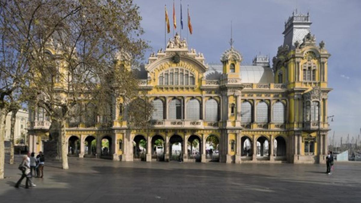 Recreación virtual del Portal de la Pau una vez que se reforme.