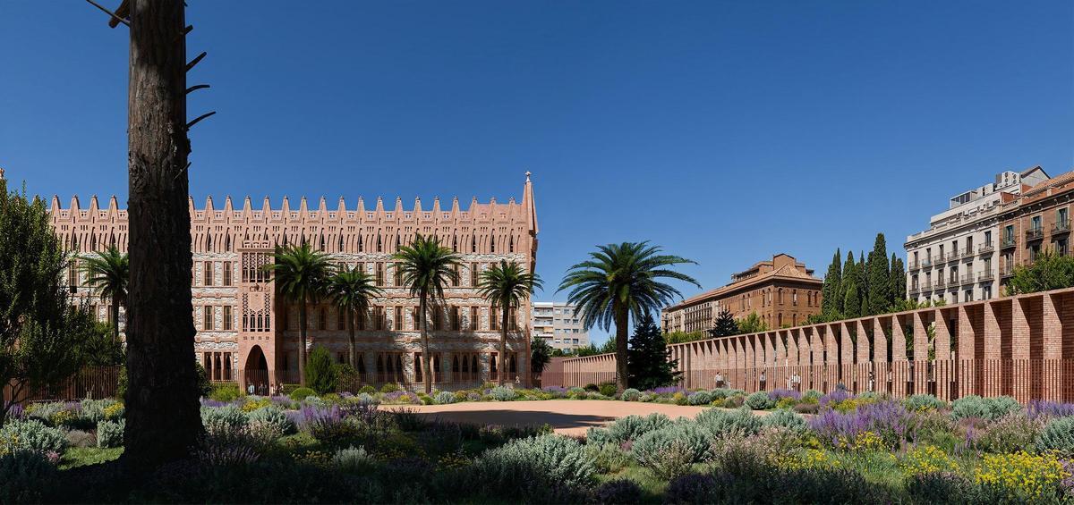 Render del futuro Museu Gaudí Teresianes