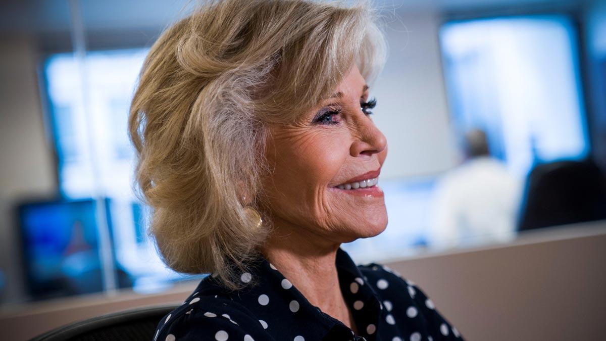 Jane Fonda: "No hay lucha más importante que la del cambio climático"