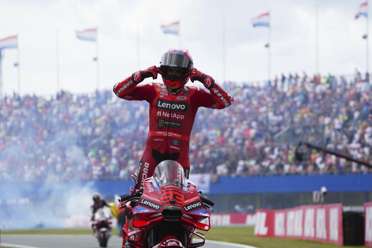 Carrera del Gran Premio de Países Bajos de MotoGP.