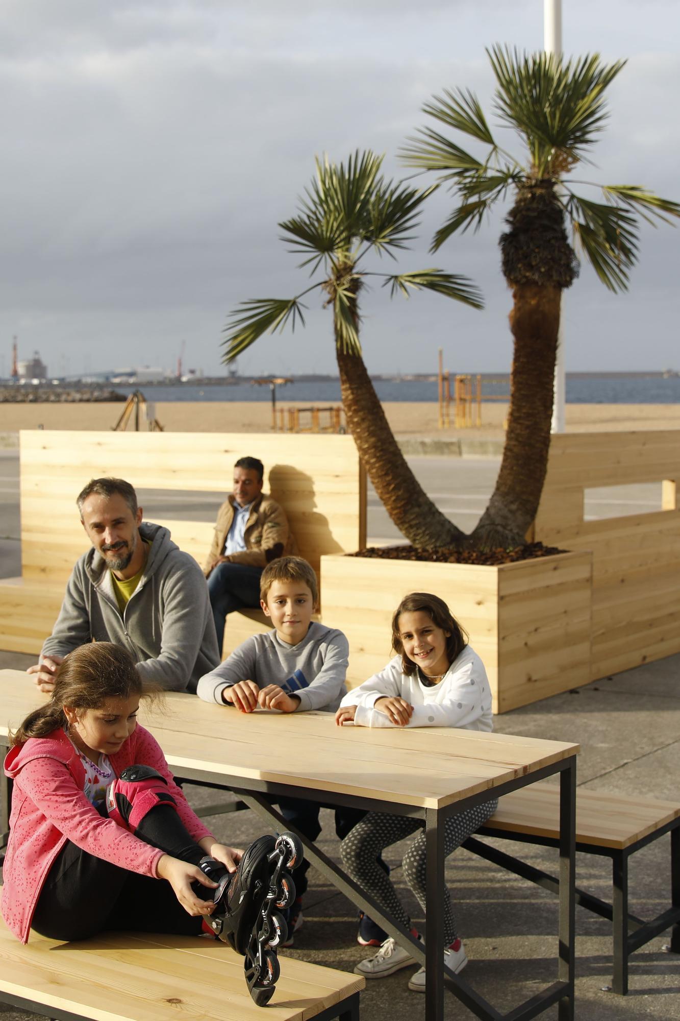 Poniente estrena su zona “chill out”