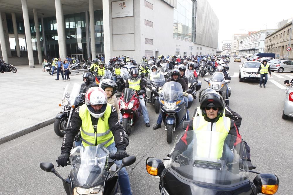 Concentración Motera Motopolis 2018 en Vigo: las motos de los agentes rugen en la ciuda