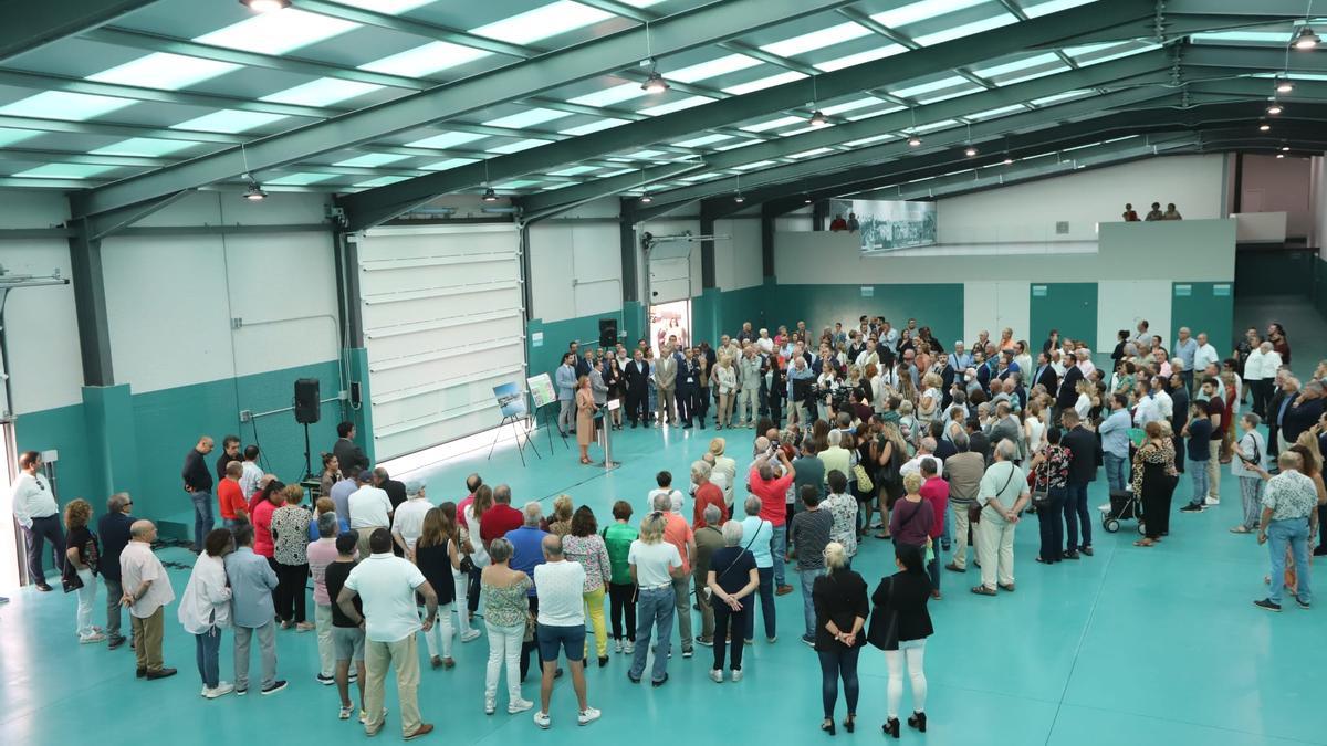 Acto de inauguración encabezado por Ximo Puig, Eduardo Dolón y Enrique Riquelme