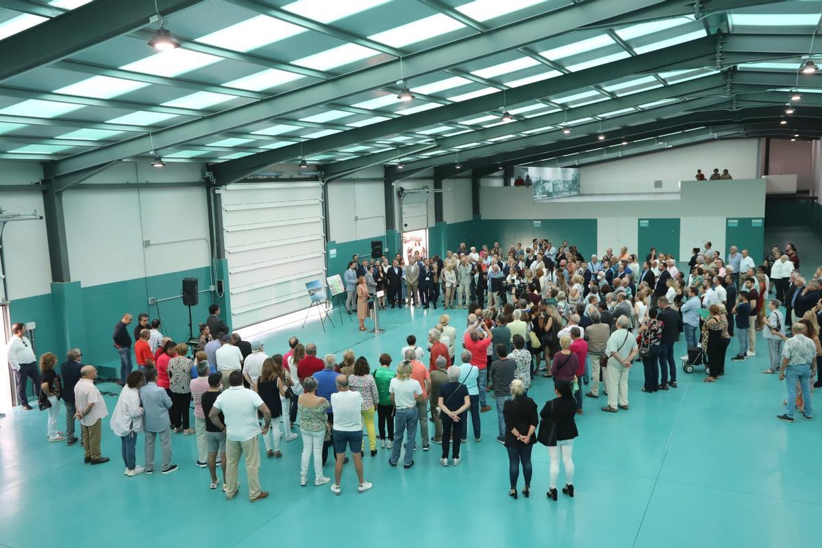 Acto de inauguración encabezado por Ximo Puig, Eduardo Dolón y Enrique Riquelme