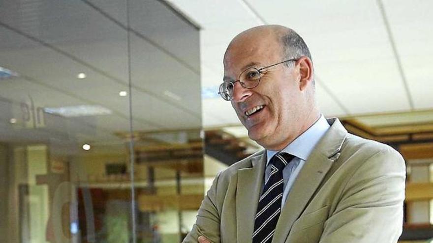 El president de Renfe, Pablo Vázquez, en l&#039;entrevista a Efe