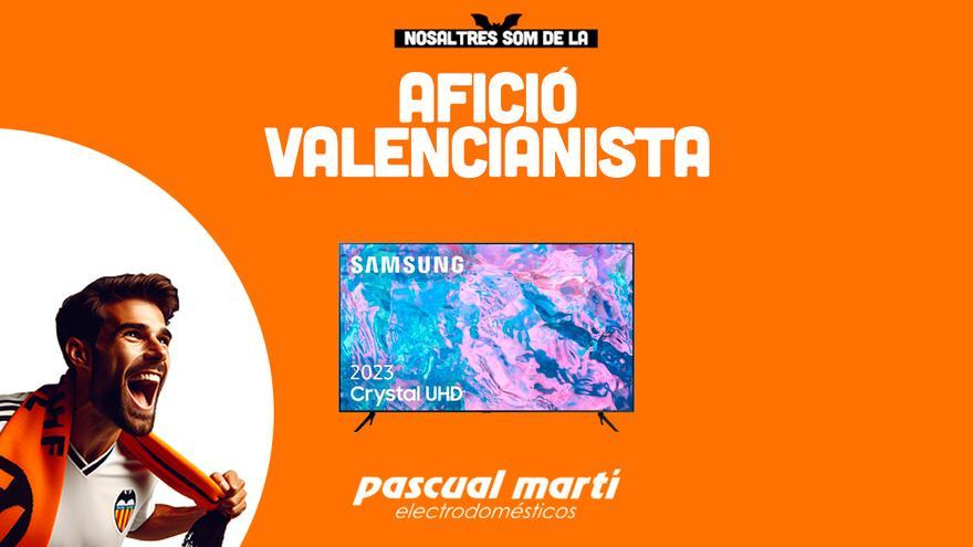 Gana un televisor Samsung de 65&quot; gracias a Pascual Martí y al Valencia CF.