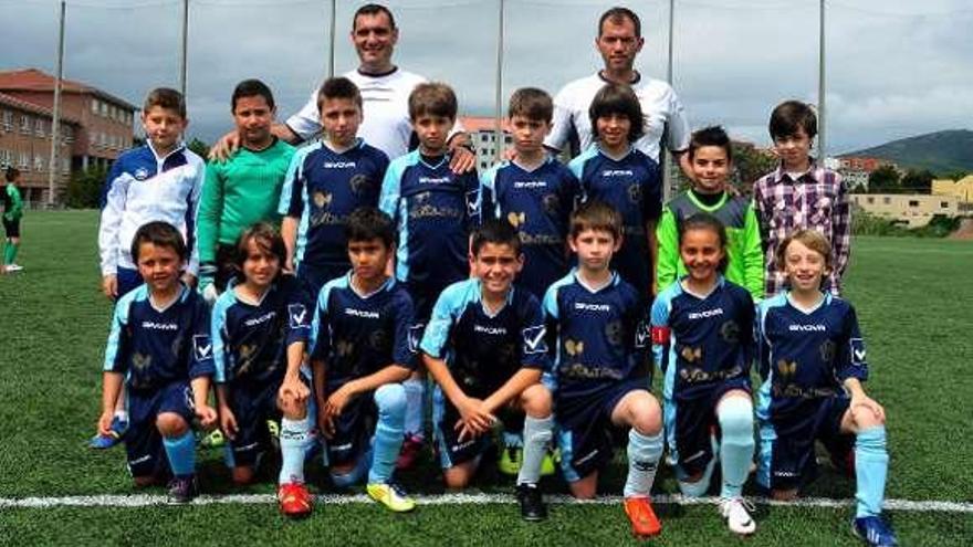 Formación benjamín que ascendió a primera provincial.