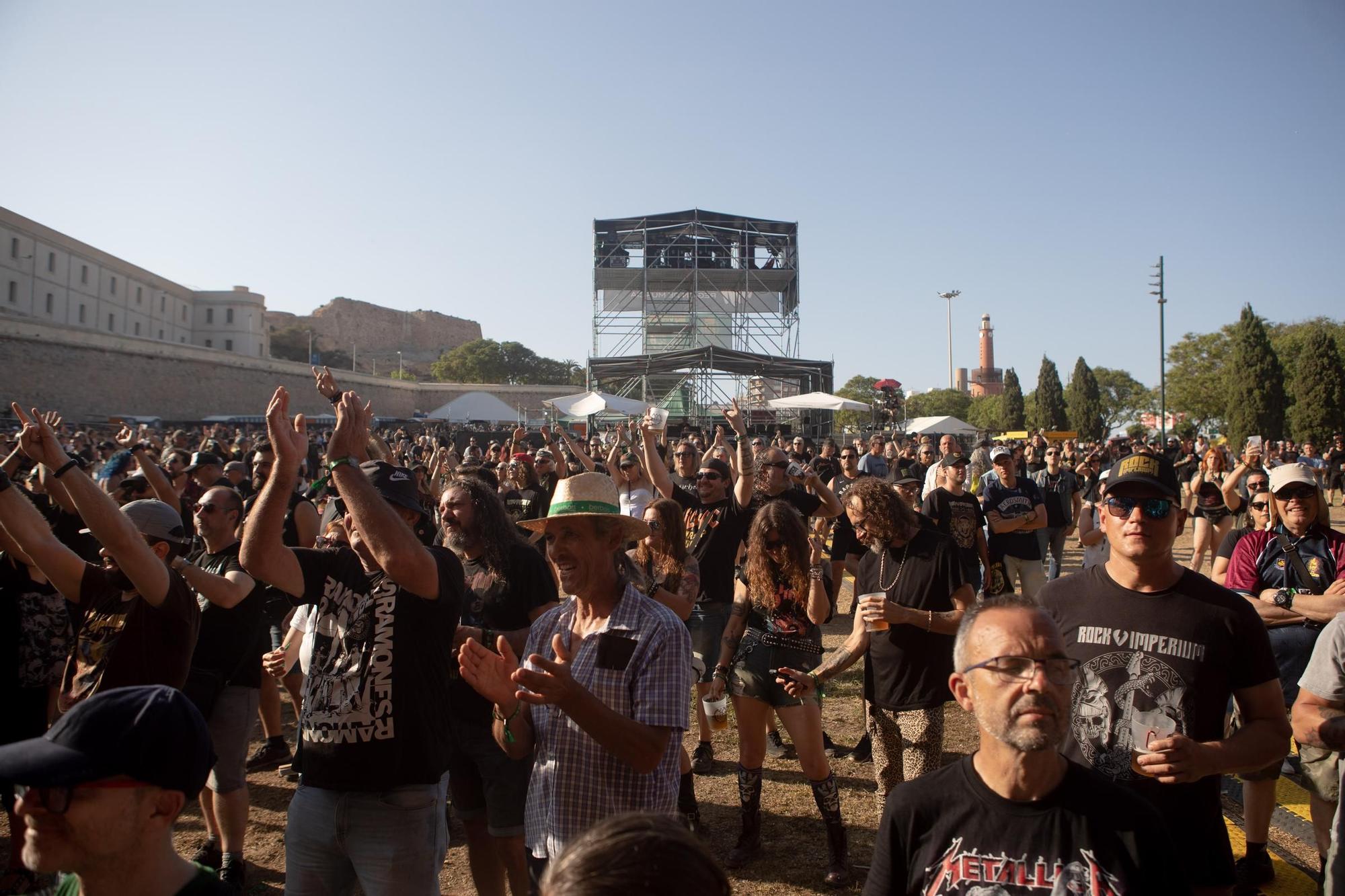 Así ha sido el ambiente en el primer día del Rock Imperium Festival 2025 en Cartagena