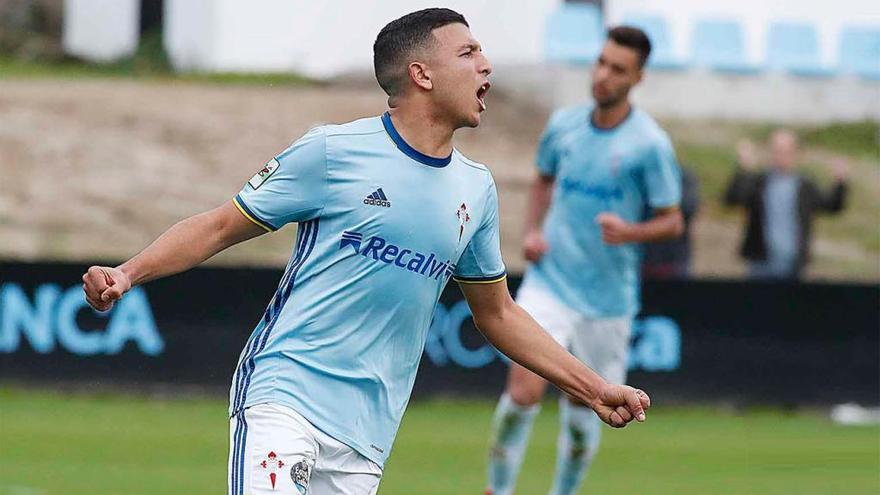 Hicham jugó en el filial del Celta