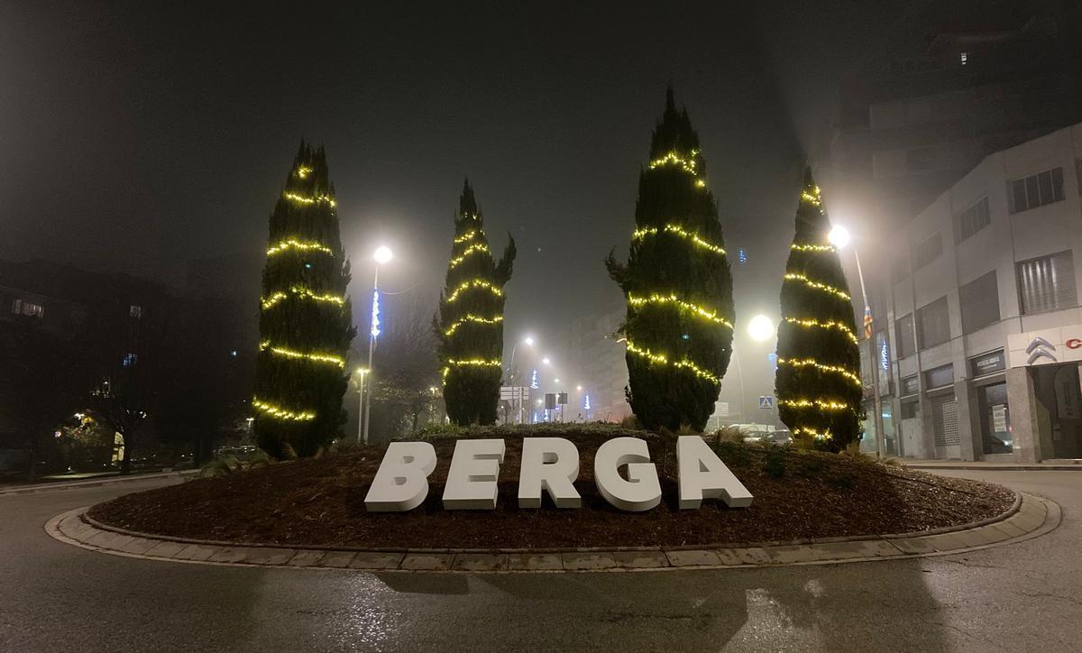 Les lletres són ben visibles també de nit
