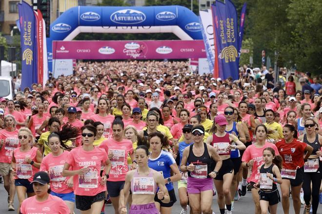 La Carrera de la Mujer de Gijón, en imágenes