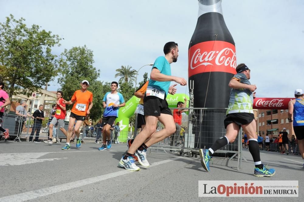 Media Maratón de Murcia: comienzo de la segunda vuelta