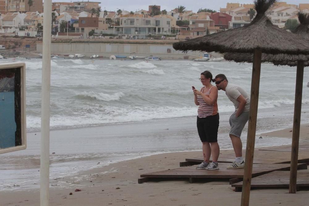 Temporal en Cabo de Palos y La Manga