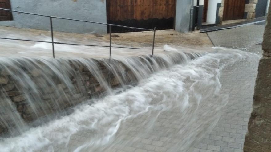 Tormentas en Castellón: Diluvio en Morella y descenso de temperaturas