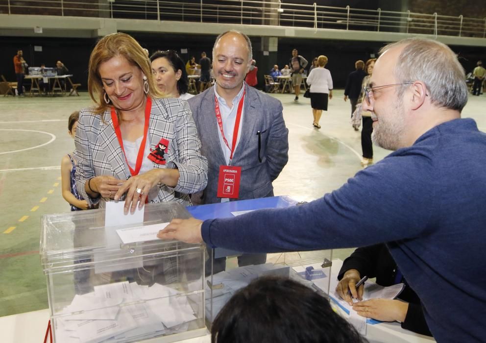 Las imágenes de la jornada electoral del 26M en Vigo.