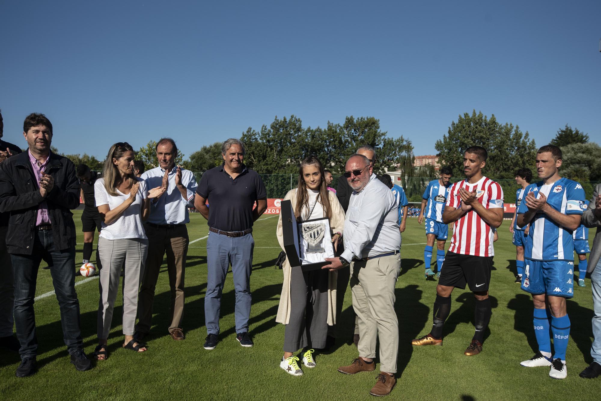 Homenaje a Arsenio Iglesias en el debut del Dépor en pretemporada