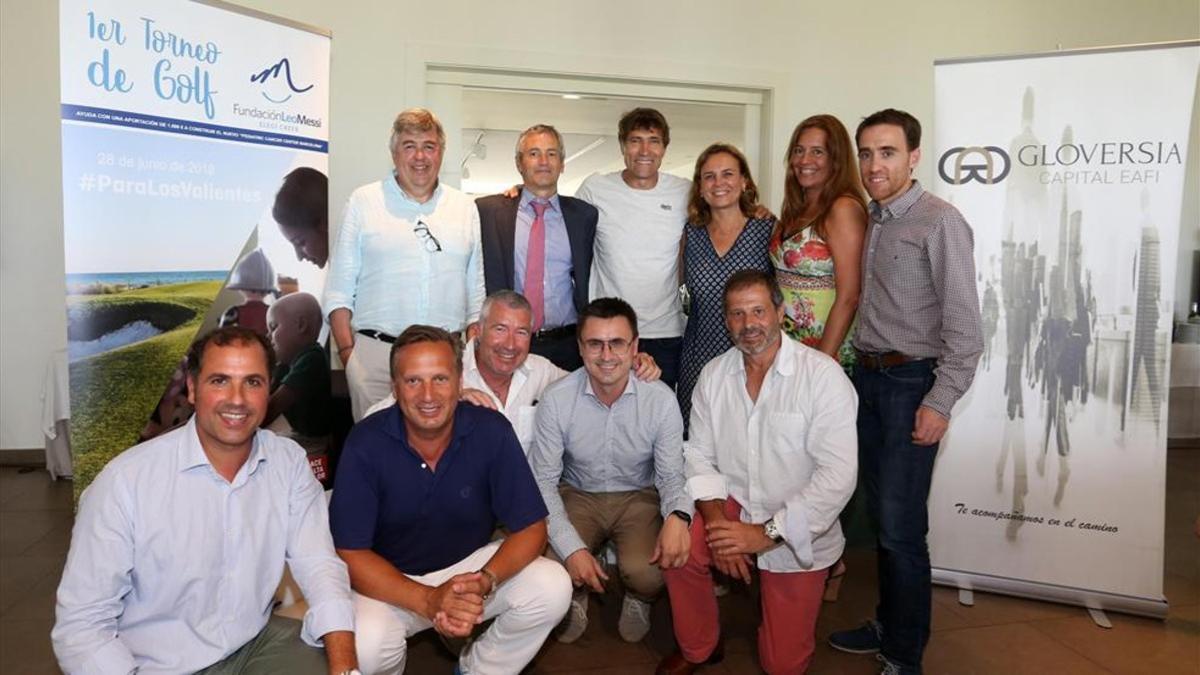 El club Terramar acogió una jornada de golf solidaria