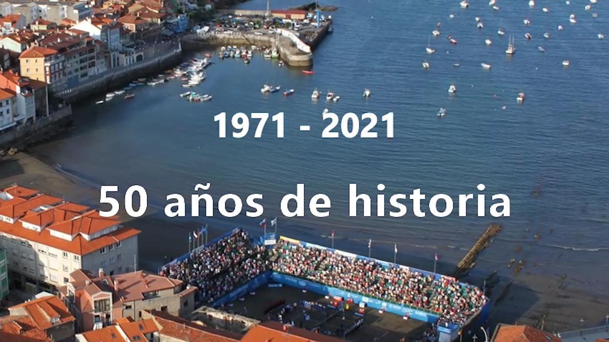 50 años de tenis playa de Luanco