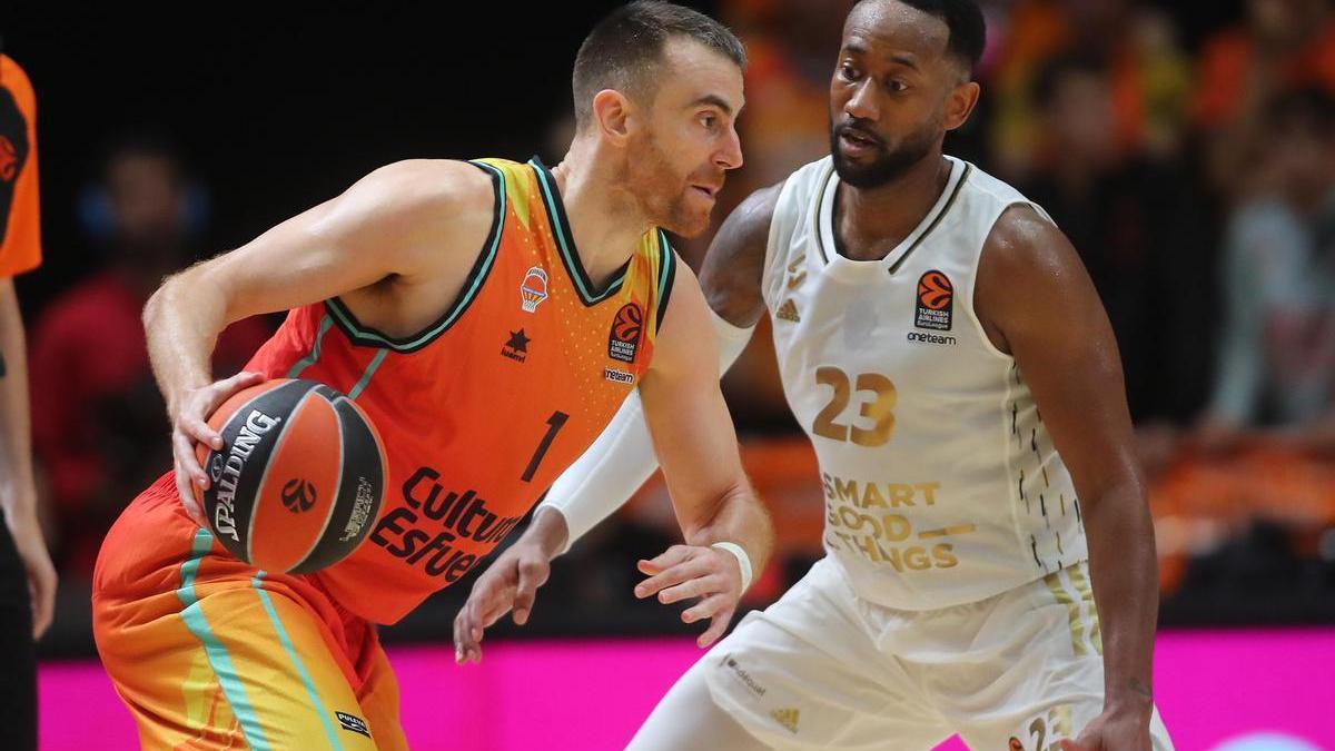 El Valencia Basket descarta una lesión grave de Víctor Claver - Superdeporte