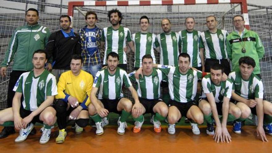 Formación del Lenense de Primera Regional de Fútbol Sala.