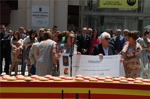 Más de 7000 'cassoletes' en el día de les Calderes de Almassora