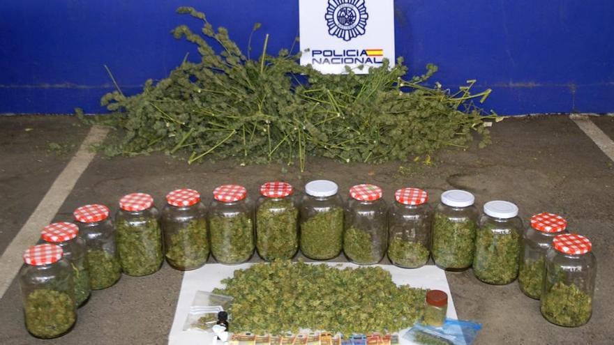Detenido un hombre en Teruel por traficar con marihuana, ketamina y &#039;popper&#039;
