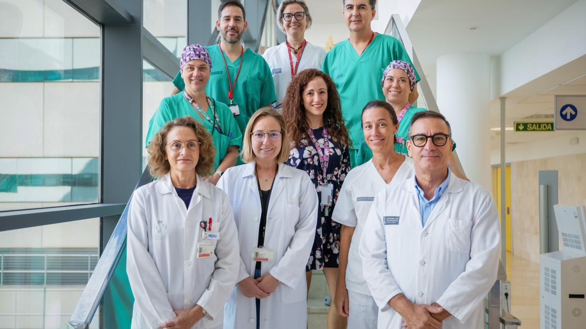 Personal de la unidad de implantes cocleares de La Fe.