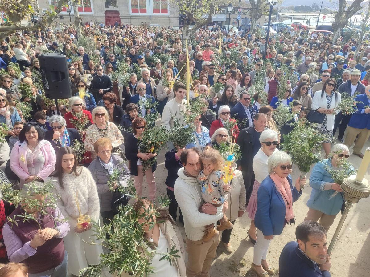 Así se vivieron la bendición de los ramos y la procesión de la Borriquilla Así se vivieron la bendición de los ramos y la procesión de la Borriquilla