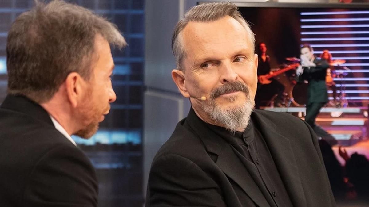 Miguel Bosé en 'El hormiguero'