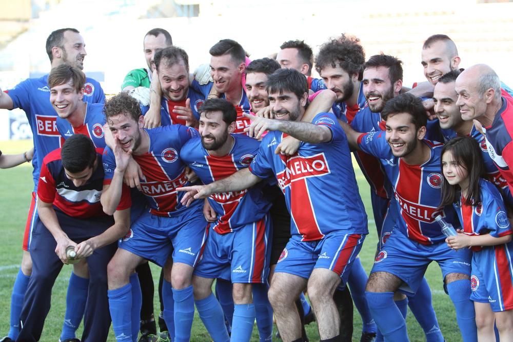 Un gol del delantero Adrián le dio el título copero a los unionistas ante más de mil aficionados en O Couto