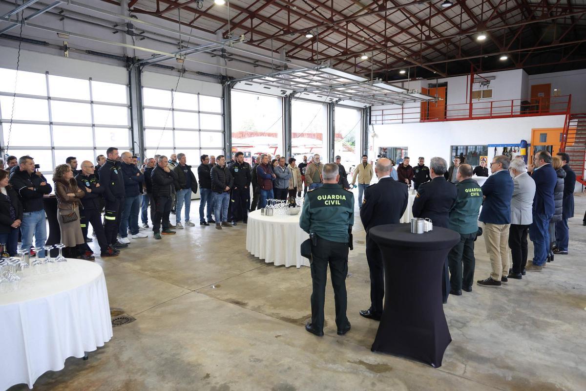 El SEPEI de Cáceres celebra el acto en honor a San Juan de Dios y reconoce la labor de los bomberos