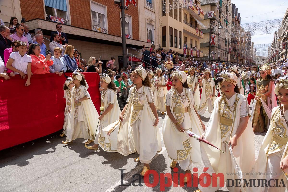 Desfile infantil del Bando Moro en las Fiestas de Caravaca