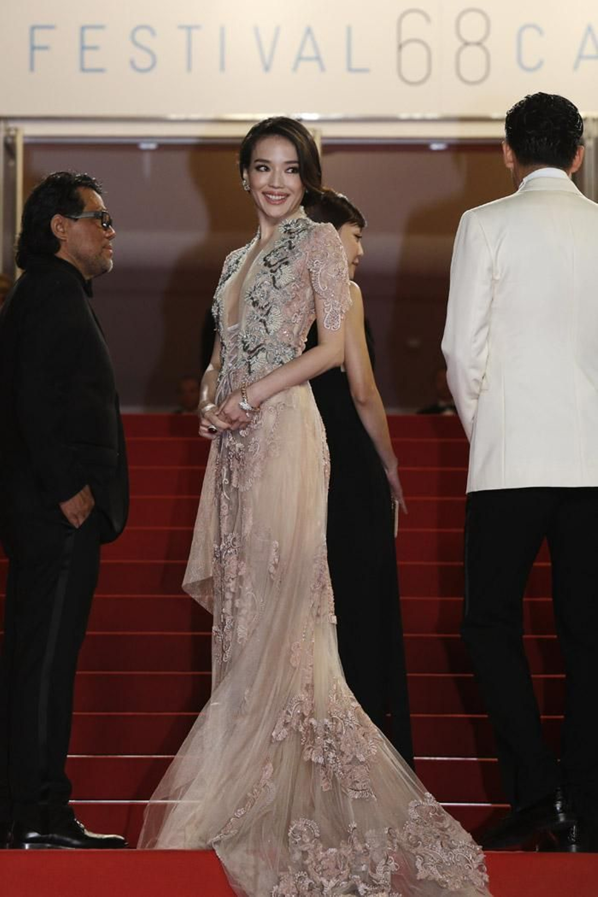 La actriz Shu Qi en Cannes 2015