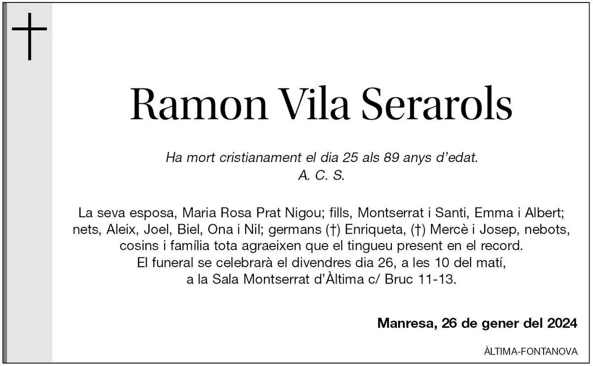 Ramon Vila Serarols