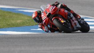 Francesco Bagnaia, en el circuito de Buriram.