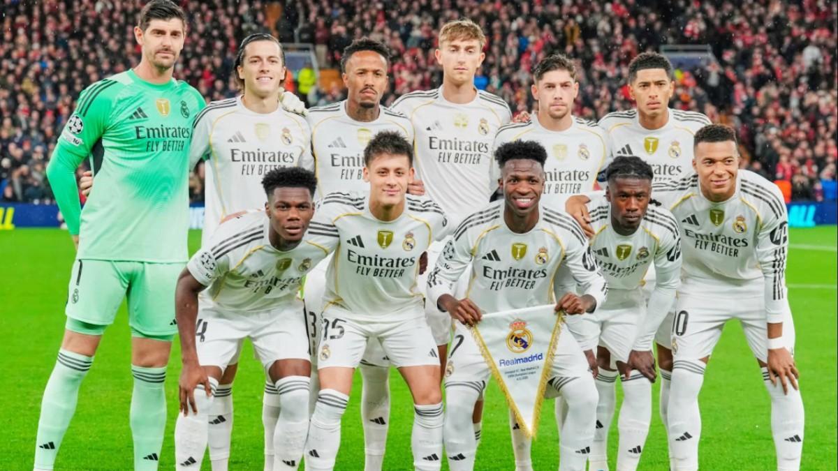 El once del Madrid que perdió en Liverpool