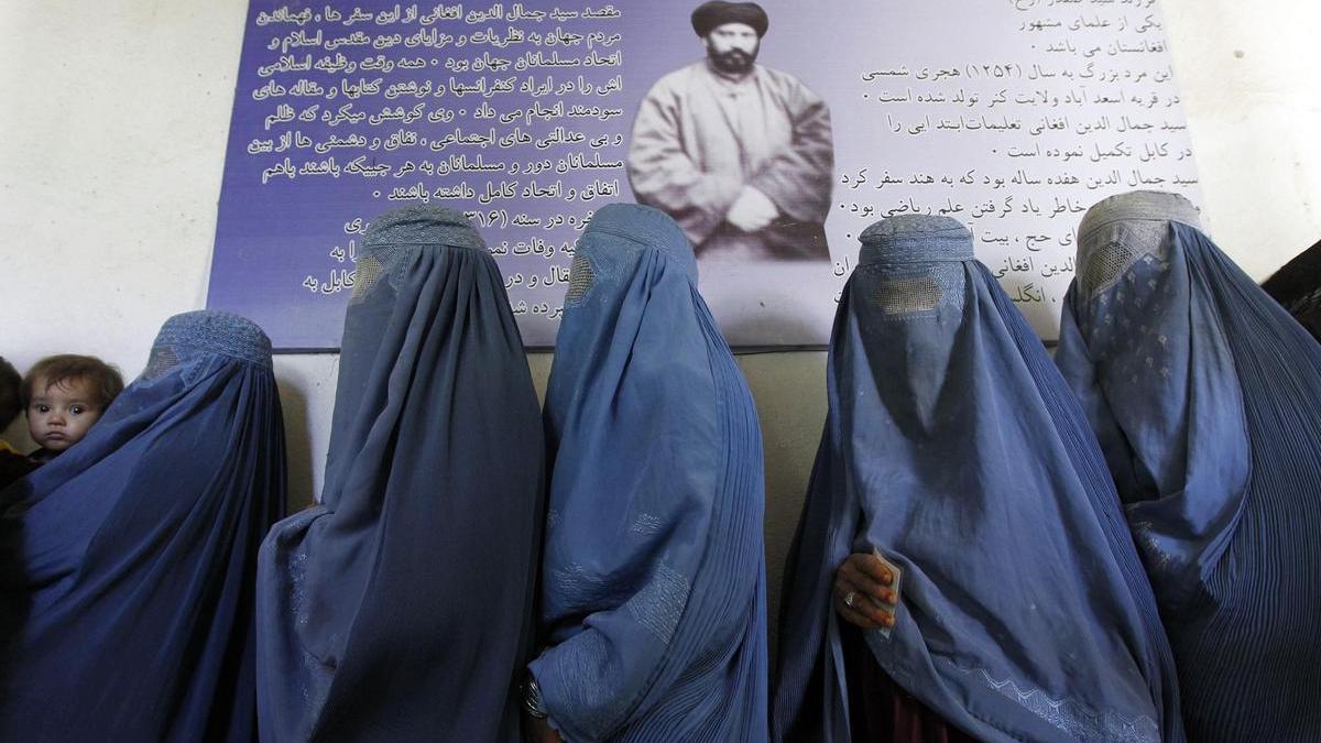 Mujeres con burka en Kabul, en una imagen de archivo.