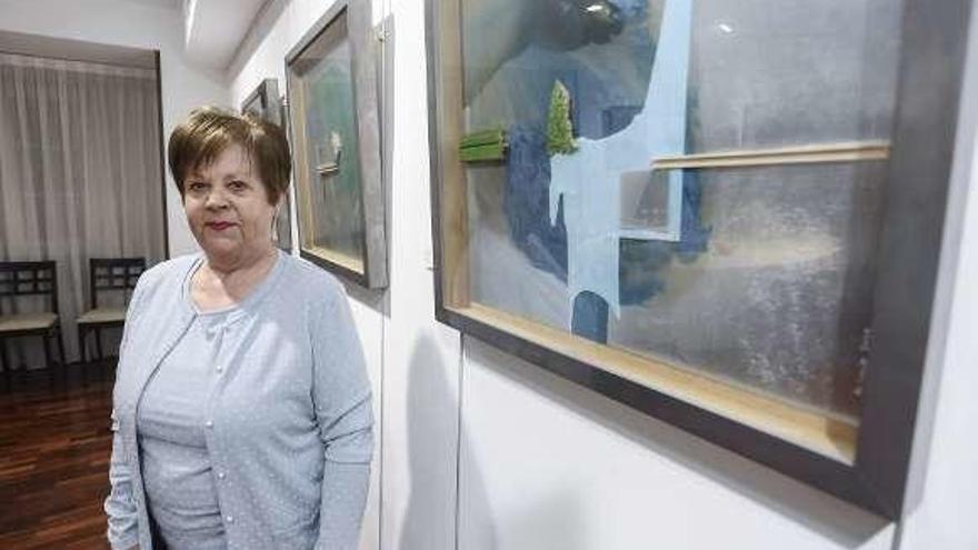 La pintora M.ª Lydia González expone en Avilés