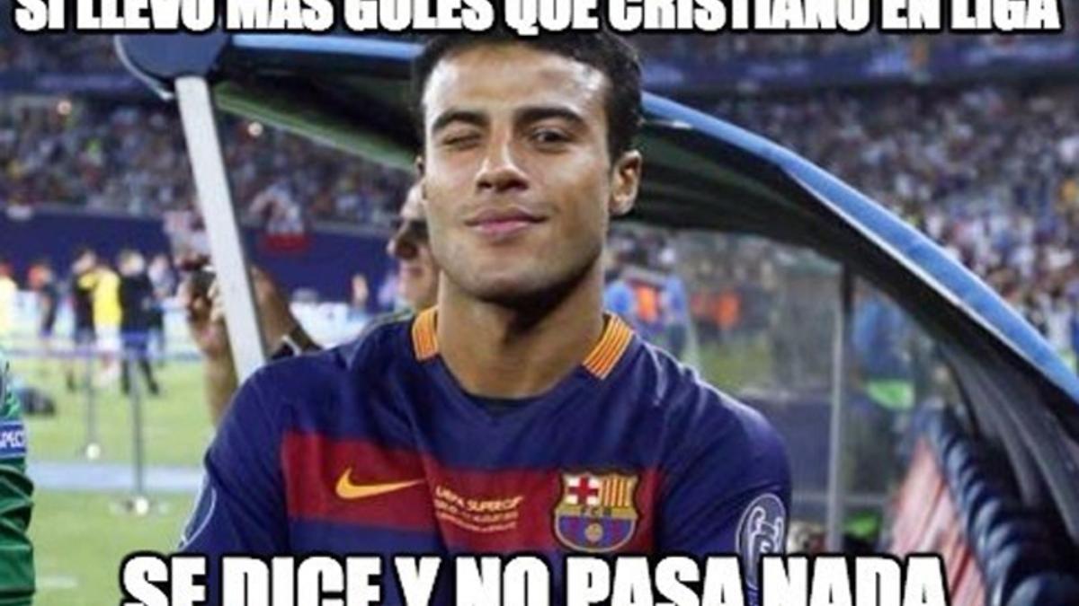 Rafinha, protagonista de los memes del Barça-Deportivo